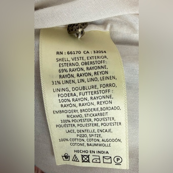 Anthropologie Akemi + Kin Reagan Embroidered Shift Dress Size 10 NWT - Picture 8 of 8